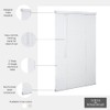 LOTUS & WINDOWARE Cordless 1" Aluminum Mini Blind 48" Wide