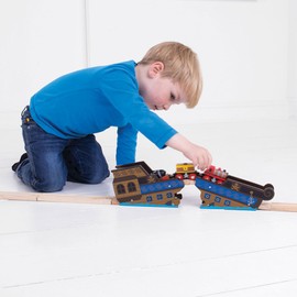 Bigjigs Rail Schiffswrack Brücke