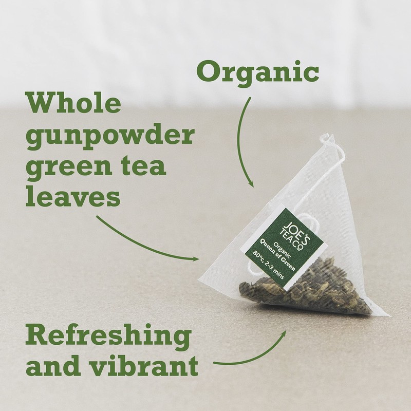 Joe's Tea Co. Queen of Green (3x15ct) - Organic Green
