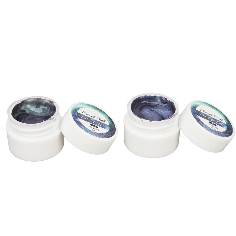 Holographic Nail Polish Set 8 Colors Glitter Smoothing Texture Nail