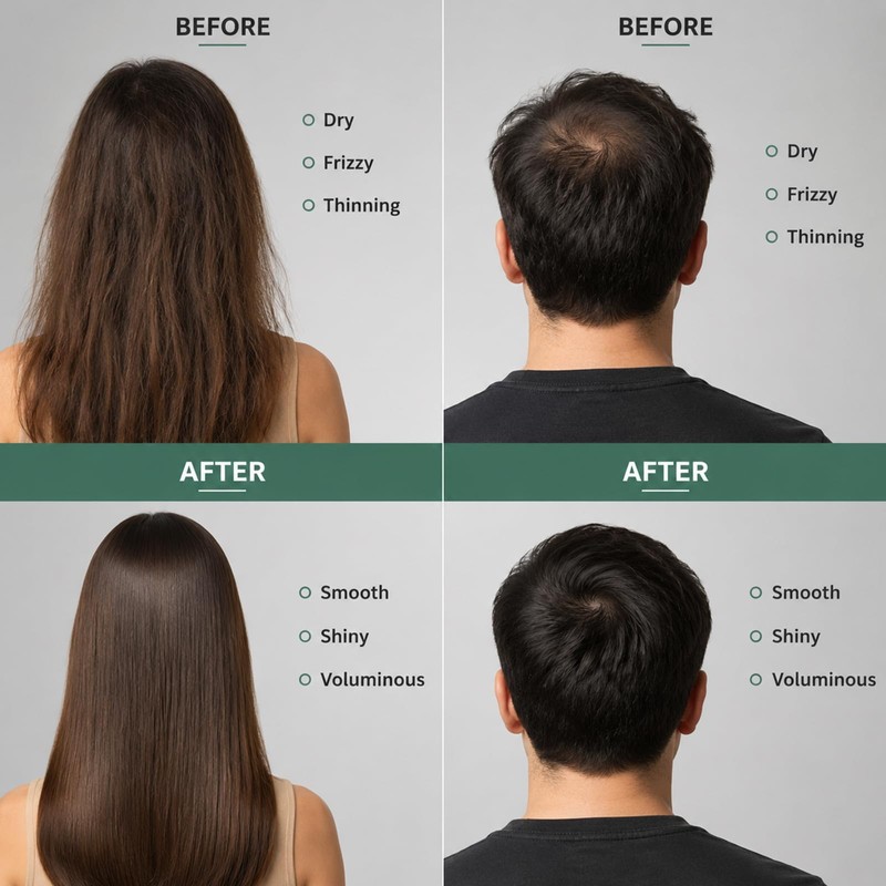 Rosemary Biotin Shampoo for Thinning Hair For Men & Women