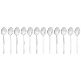Millenium Cutlery Dessert Spoons - Pack of 12 | Stainless Steel Dessert Spoons, Genware Spoons, Millennium Cutlery