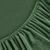 Fitted Sheet Set, 90 x 200 cm, Warm, Green, Olive