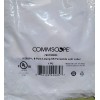 CommScope New CommScope Double Gang 8 Port Stainless Steel Faceplate