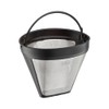 Cilio Coffee Filter Made from Stainless Steel, Silver, 12 x