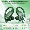 Bmani T60 Audfonos Inalmbricos Bluetooth,con Doble LED Pantalla Digital y