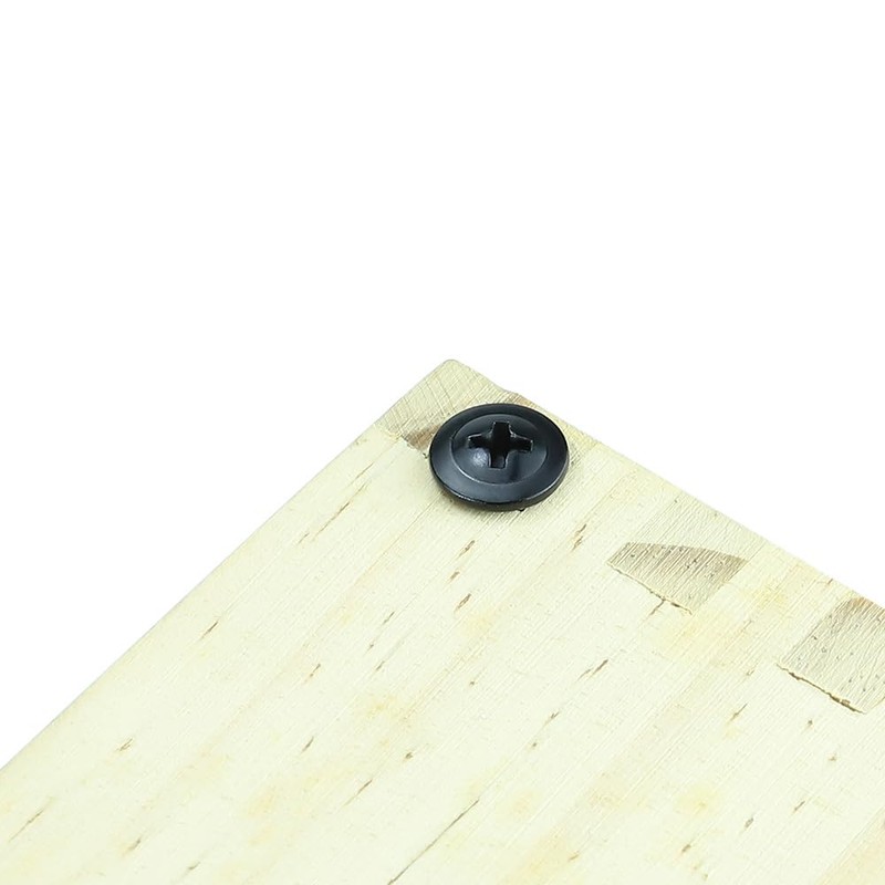 #10 x 1-1/2" Black Truss Head Self Drilling Screws (50