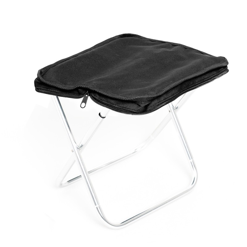 Portable Folding Camping Stool Zip Packed Stool Lightweight Collapsible Stool