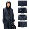 RAINS Long Jacket Navy M