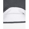 Yeokou Women Warm Sherpa Lined Fleece Crewneck Sport Sweatshirt Pullover