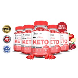 Justified Laboratories Keto Bites ACV Gummies 1000MG Apple Cider Vinegar 300 Gummys