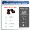 Motorcycle Earplugs 27dB Wind Noise Reduction - Reusable Hearing Protection