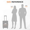 VentureVault Carry On Luggage 22x14x9 Airline Approved Aluminum Frame, 20
