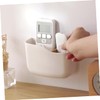 FUNOMOCYA Wall Remote Control Holder Tv Remote Holder Partitioned Storage