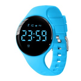 Kids Watches for Girls Boys Digital Sport Watch with Step Counter Pedometer Vibration Alarm Clock, No App Waterproof Fitness Tracker Kids Watch Boys Girls Teens Students Ages 5-16