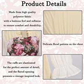 Renaissance Costume Vintage Courtly Style Dress for Women Spring/Summer Costume Renaissance Costume