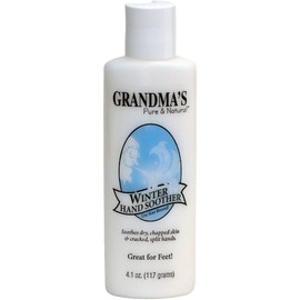 Grandma's Winter Hand Soother Lotion - 4.1 oz Non Greasy Cream For People with Dry Hands & Feet - 53124