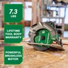 Metabo HPT 18V MultiVolt 7-1/4 Inch Cordless Circular Saw, High