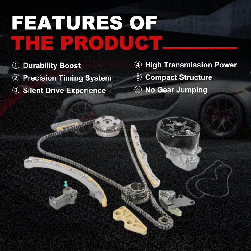 Engine Timing Chain Kit Water Pump Fit for Civic 2006-2011