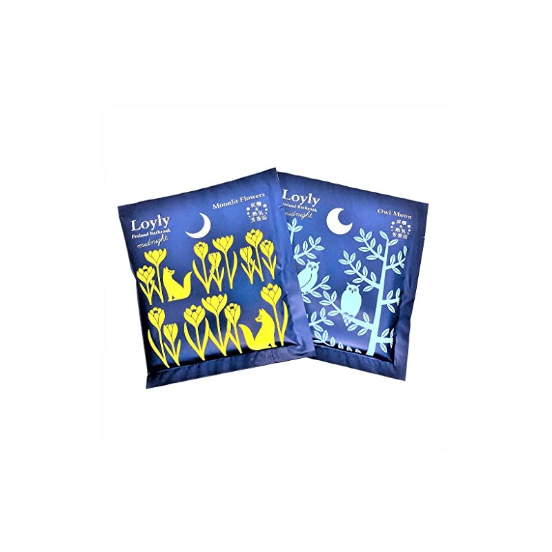 Charlie Lowru Finland Bath Soak, Sold Separately, Midnight Scandinavian Image,