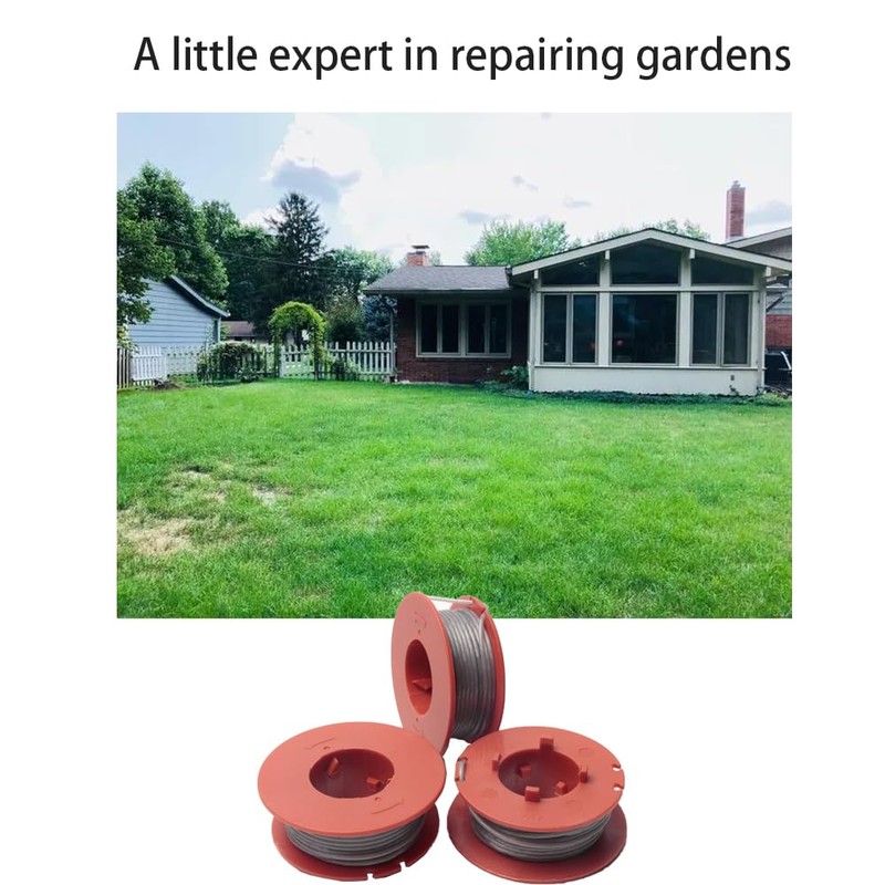 Grass Trimmer Spool, Replacement Thread Spool, Compatible with Bosch Art
