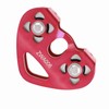 30KN Dual Pulley Zip Line Rescue Cable Trolley Outdoor Rock