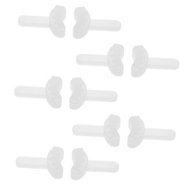 Healeved 5pairs Eyelash Stamps Tool for Natural Looking Lower Lashes Reusable Stamps for Easy Eye Makeup of Bottom Lash Extensions for Beginners Comfortable and Safe Application