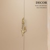 Uonlytech Gold Twig Pulls Brass Cabinet Pull Handle Flower Branch