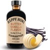 Happy Home Premium Natural Butter Vanilla Flavor - Certified Kosher,