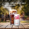 Diet Coke Soda Soft Drinks, 7.5 fl oz Cans, 6