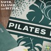 Pilates Reformer Mat, Foldable Pilates Reformer Cover with 2 Options,