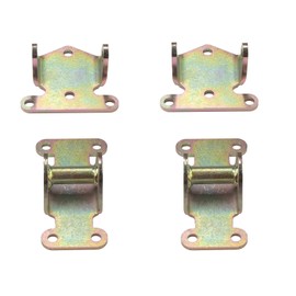 SBC/BBC Solid Steel Motor Mount Engine Bracket Kit for Chevy V8 283 327 350 400 Small & Big Block Chevy Engines Off Road Racing