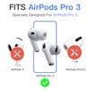 Upgraded 4 Pairs Ear Hooks for AirPods Pro 3 DamonLight