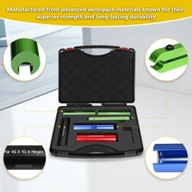 HA1234 (6-Piece Set) Fixed Hanging Door Adjustment Tool Set, HA1234 Door Hinge Adjustment Tool Set, Fixed Hanging Door Hinge Tool, Including HA1234 (6-Piece Set) and Instruction Manual