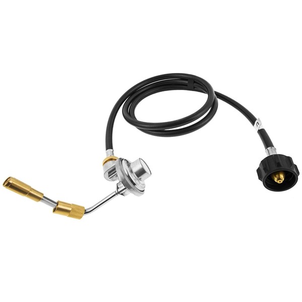 BMMXBI Griddle Regulator with 6FT Propane Adapter Hose for Blackstone