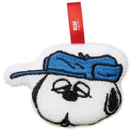 Skater KKSP1-A Sparkling Kitchen Sponge Scrubber Snoopy Peanuts Olaf