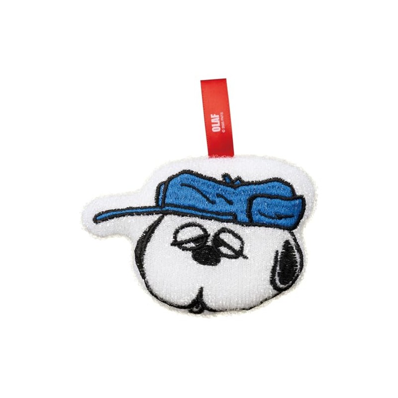 Skater KKSP1-A Sparkling Kitchen Sponge Scrubber Snoopy Peanuts Olaf