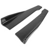 2 Pcs 35cm Rear Bumper Canard Lip Splitter Left Right