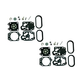 Carburetor Repair/Rebuild Kit Replaces Walbro K20-WYA For ZENOAH/REDMAX Bursh Cutter BCZ2500DL BCZ2500S EBZ4800 XD7 GZ3ON Mitsubishi TLE43 (Pack of 2)