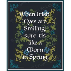 Irish eyes art print