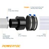 POWERTEC 70362 Dust Collection Reducer 6" OD to 4" OD
