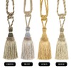 Curtain Tassel Tiebacks,HUOYUSE Tassels Curtain Tiebacks Rope Holdbacks for Home