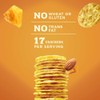 Blue Diamond Almonds Nut-Thins Gluten Free Cracker Crisps, Cheddar Cheese,
