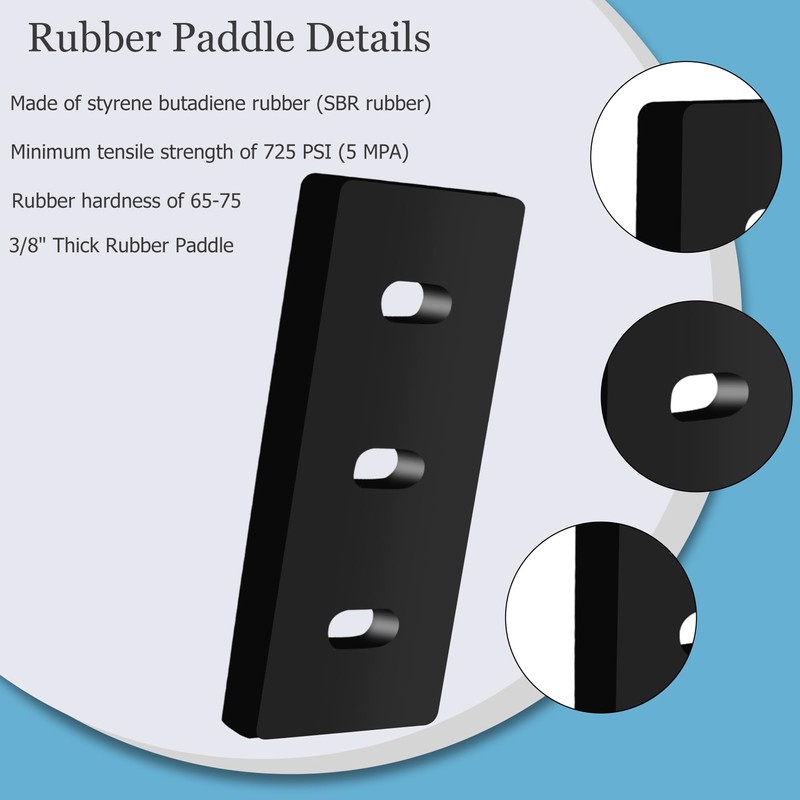 NNG 3/8" 304 Stainless Snow Blower Impeller Modification Kit, 3