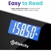 Digital Bathroom Scale for Body Weight LCD Display 6mm Tempered