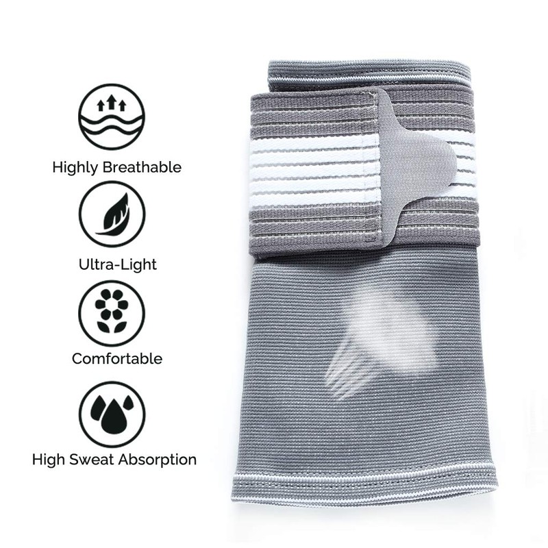 NeoTech Care Elbow Support Brace, Gray (Size S, 1 Unit)