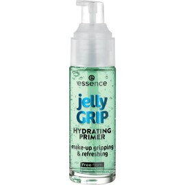 essence jelly Grip Hydrating Primer, Green, Moisturising, Smoothing, Natural, for Dry Skin, Vegan, Paraben-Free, Nanoparticles Free, Gluten-Free, Pack of 1 (29 ml)