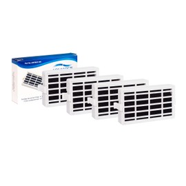 Aqualogis | 4-pack Antibacterial Air Filter for Refrigerator Whirlpool Compatible with Microbn ANT001, ANT-001, ANTF-MIC Antibacteria, Antiodour