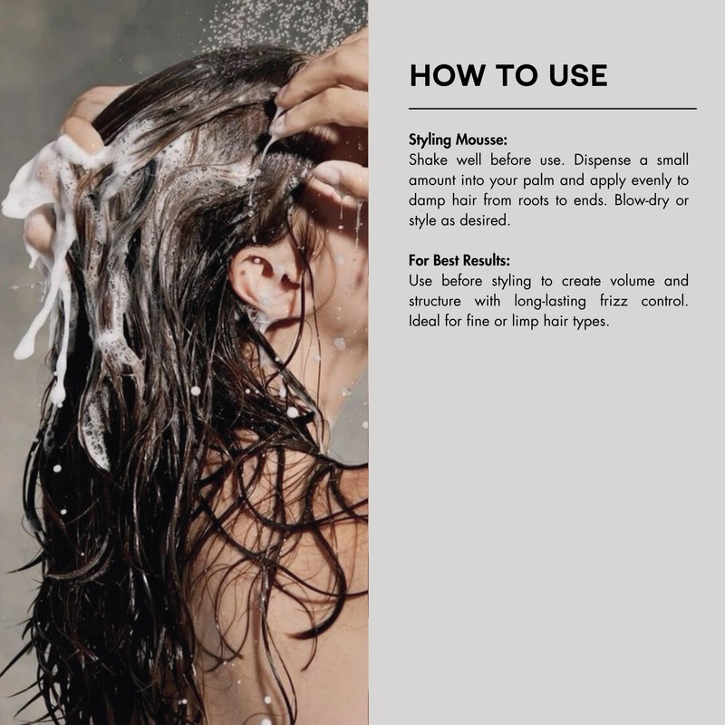 PREVIA Style And Finish Extra Firm Styling Mousse (10.14 fl