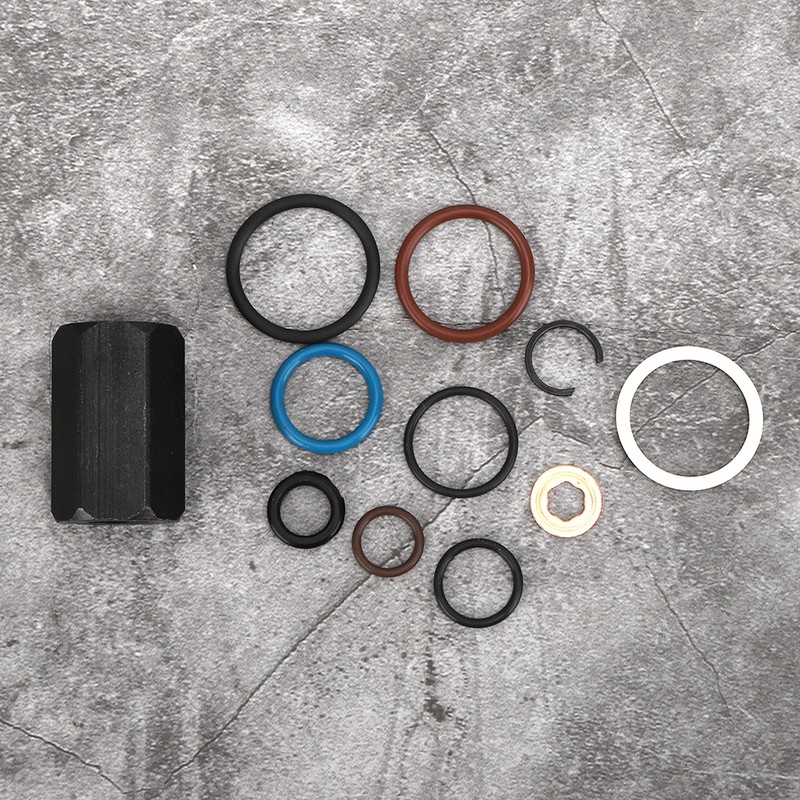 Diesel Rail Leak Repair Kit Tool O Rings &amp; Injector